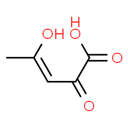 3-Pentenoic acid, 4-hydroxy-2-oxo-, (Z)- (9CI) structure