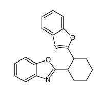 2,2'-(Cyclohexane-1,2-diyl)bisbenzoxazole结构式