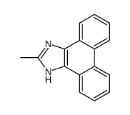 2-methyl-1H-phenanthro[9,10-d]imidazole结构式