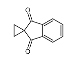 spiro[cyclopropane-1,2'-indene]-1',3'-dione结构式