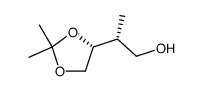 [R-(R*R*)]-α,2,2-trimethyl-1,3-dioxolane-4-ethanol Structure