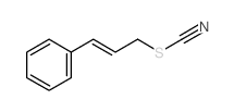 [(E)-3-thiocyanatoprop-1-enyl]benzene Structure