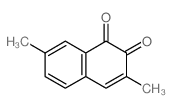 1,2-Naphthoquinone, 3,7-dimethyl-结构式