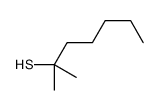 2-methylheptane-2-thiol Structure