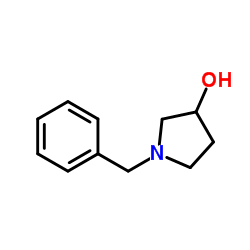 1-Benzyl-3-pyrrolidinol structure