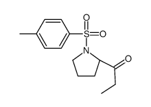 1-[(2S)-1-(4-methylphenyl)sulfonylpyrrolidin-2-yl]propan-1-one Structure