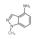 1-Methyl-1H-indazol-4-ylamine Structure