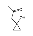 2-Propanone, 1-(1-hydroxycyclopropyl)- (9CI)结构式