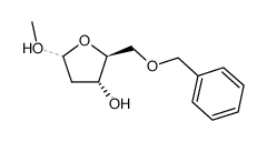 (2S,3R)-2-((benzyloxy)methyl)-5-methoxytetrahydrofuran-3-ol Structure