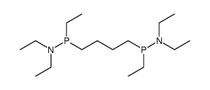 1,4-Butandiylbis[(diethylamino)ethylphosphan]结构式