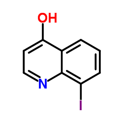 8-Iodo-4-quinolinol Structure