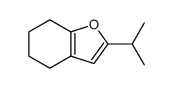 Benzofuran, 4,5,6,7-tetrahydro-2-(1-methylethyl)- (9CI) structure