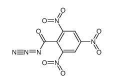 2,4,6-trinitro-benzoyl azide Structure