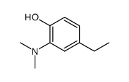 4-ethyl-2-dimethylamino-phenol Structure