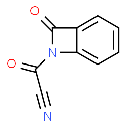 1(2)-Benzazeteglyoxylonitrile,2-keto- (2CI) picture