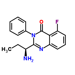 2-[(1S)-1-氨基丙基]-5-氟-3-苯基-4(3H)-喹唑啉酮图片