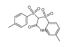 bis-(toluene-4-sulfonyl)-acetic acid amide Structure
