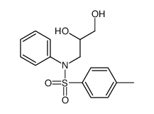 N-(2,3-dihydroxypropyl)-4-methyl-N-phenylbenzenesulfonamide Structure