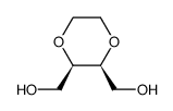 (2R*,3S*)-2,3-bis(hydroxymethyl)-1,4-dioxane Structure