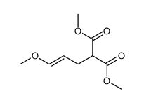 (E)-Dimethyl 2-(3-methoxy-2-propenyl)-1,3-propanedioate Structure