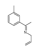 1-(3-methylphenyl)-N-prop-2-enylethanimine结构式