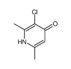 3-chloro-2,6-dimethyl-1H-pyridin-4-one Structure
