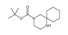 tert-butyl 1,4-diazaspiro[5.5]undecane-4-carboxylate Structure