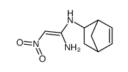 1-N'-(5-bicyclo[2.2.1]hept-2-enyl)-2-nitroethene-1,1-diamine Structure