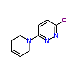 3-Chloro-6-(3,6-dihydro-1(2H)-pyridinyl)pyridazine结构式