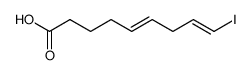 9-iodo-5,8-nonadienoic acid Structure