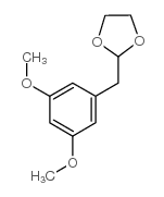 5-(1,3-DIOXOLAN-2-YLMETHYL)-1,3-DIMETHOXYBENZENE Structure