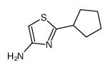 2-cyclopentyl-1,3-thiazol-4-amine Structure
