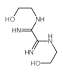 Ethanediimidamide,N1,N2-bis(2-hydroxyethyl)- structure