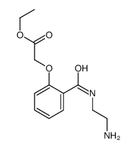ethyl 2-[2-(2-aminoethylcarbamoyl)phenoxy]acetate结构式