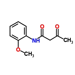 o-Acetoacetanisidide structure