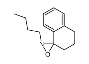 anti-2'-butyl-1,2,3,4-tetrahydronaphthalene-1-spiro-3'-oxaziridine结构式