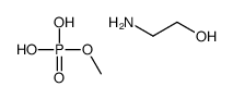 2-aminoethanol,methyl dihydrogen phosphate结构式