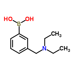 {3-[(Diethylamino)methyl]phenyl}boronic acid Structure