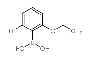 2-溴-6-乙氧基苯硼酸结构式