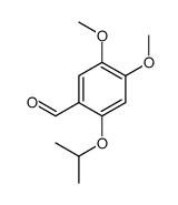 4,5-dimethoxy-2-propan-2-yloxybenzaldehyde Structure