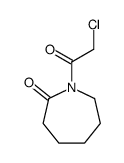 1-(2-chloroacetyl)azepan-2-one结构式