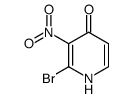 2-bromo-3-nitropyrid-4-one structure