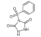 4-benzenesulfonyl-[1,2,4]triazolidine-3,5-dione Structure