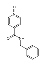 1-oxy-isonicotinic acid benzylamide结构式