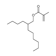 2-butyloctyl 2-methylprop-2-enoate结构式