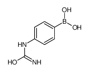 [4-(carbamoylamino)phenyl]boronic acid Structure