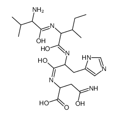 Preangiotensinogen (11-14) (human) acetate salt结构式