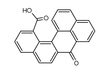 7-oxo-7H-dibenzo[a,kl]anthracene-13-carboxylic acid Structure