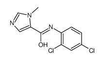N-(2,4-dichlorophenyl)-3-methylimidazole-4-carboxamide Structure