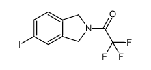 2,2,2-trifluoro-1-(5-iodoisoindolin-2-yl)ethanone结构式